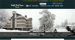 Desktop Screenshot of hotelouttownmanali.com